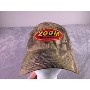 Infinity Headwear Zoom Bait Company Camo Baseball Hat Adjustable Fishing Cap
